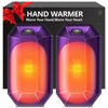 Picture of WARMHAND AI Hand Warmers Rechargeable 2 Pack,Portable Electric Hand Warmer Reusable,AI Smart Chip Hand Warmer for Outdoor Golf Hunting Camping Accessories,Warm Winter Gifts for Men Women Kids (Purple)