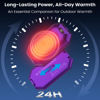 Picture of WARMHAND AI Hand Warmers Rechargeable 2 Pack,Portable Electric Hand Warmer Reusable,AI Smart Chip Hand Warmer for Outdoor Golf Hunting Camping Accessories,Warm Winter Gifts for Men Women Kids (Purple)