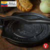 Picture of Victoria 8-Inch Commercial-Grade Cast-Iron Tortilla Press, Made from Super-Durable HD Iron, Made in Colombia