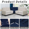 Picture of Easy-Going Stretch Sectional Corner Sofa Slipcover 1-Piece Couch Sofa Cover Furniture Protector Soft with Elastic Bottom for Kids, Pet, Spandex Jacquard Fabric Navy
