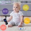 Picture of Hooku 2 Pack Silicone Teething Toys for Babies 0-6 Months, Teethers for Babies 6-12 Months, Remote Teether for Baby, Sensory Toys for Babies, Baby Chew Toys