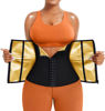 Picture of TrainingGirl Waist Trainer for Women Lower Belly Waist Trimmer Corset Tummy Wrap Workout Sweat Belt Band Sports Sauna Suit