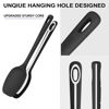 Picture of ChefAide 5 Pieces Silicone Spatula Set, Food Grade Rubber Spatula, Upgrade Strong Handle with Ergonomic Grip, Heat Resistant Up to 600°F for Nonstick Cookware, Cooking