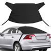 Picture of EcoNour Rear Windshield Cover for Ice and Snow | Car Back Window Snow & Frost Cover | Complete Protection from Snow and Other Winter Debris | Winter Car Accessories for Sedan, SUV & Van | Medium