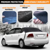 Picture of EcoNour Rear Windshield Cover for Ice and Snow | Car Back Window Snow & Frost Cover | Complete Protection from Snow and Other Winter Debris | Winter Car Accessories for Sedan, SUV & Van | Medium