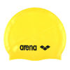 Picture of Arena Classic Unisex Soft Silicone Swim Cap for Women and Men, Intensive Training and Racing Comfortable Non-Slip Long Hair Swimming Hat, Yellow/Black