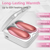 Picture of Hand Warmers Rechargeable 2 Pack, 14000mAh Electric Hand Warmers with Charging Case, Quick Charge Portable Heater,Gifts for Christmas, Winter, Outdoor, Camping, Hunting Accessories