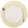 Picture of SHACOS Round Braided Placemats Set of 6 Round Table Mats for Dining Tables 15 inch (Cream, 6)