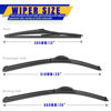 Picture of 3 wipers Replacement for 2008-2019 Toyota Highlander/2011-2021 Lexus GX460, Windshield Wiper Blades Original Equipment Replacement - 26"/20"/12" (Set of 3) U/J HOOK