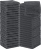 Picture of Utopia Towels Cotton Washcloths Set - 100% Ring Spun Cotton, Premium Quality Flannel Face Cloths, Highly Absorbent and Soft Feel Fingertip Towels (60 Pack, Grey)