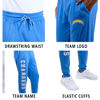 Picture of Ultra Game NFL Men's Super Soft Game Day Jogger Sweatpants, Washington Commanders, Team Color Stripe, Medium