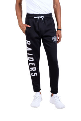 Picture of Ultra Game NFL Men's Super Soft Game Day Jogger Sweatpants, Las Vegas Raiders, Team Color, Large