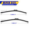 Picture of 2 wipers Replacement for 2017-2018 2021 Toyota Prius Prime, Windshield Wiper Blades Original Equipment Replacement - 28"/16" (Set of 2)