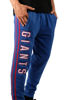 Picture of Ultra Game NFL Men's Super Soft Game Day Jogger Sweatpants, New York Giants, Team Color, X-Large