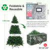 Picture of BALEINE 7.5 ft Christmas Tree Storage Bag, Heavy Duty Extra Large Artificial Christmas Tree Bag with Reinforced Handles and Dual Zippers Wide Opening (Transparent, 7.5 ft)