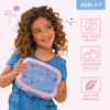 Picture of Bentgo Kids Prints Leak-Proof, 5-Compartment Bento-Style Kids Lunch Box - Ideal Portion Sizes for Ages 3-7, Durable, Drop-Proof, Dishwasher Safe, & Made with BPA-Free Materials (Lavender Galaxy)