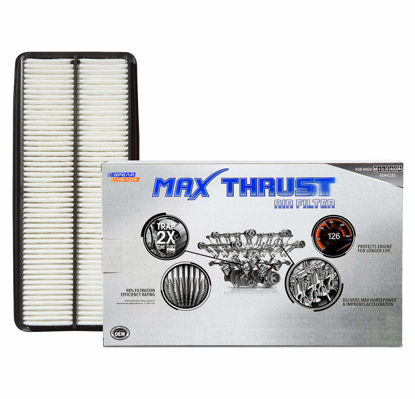 Picture of Spearhead MPG Defense Max Thrust Engine Air Filter For All Mileage Vehicles, Fits Like OEM, Restores MPG & Acceleration (MT-600)