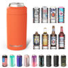 Picture of Frost Buddy Universal Can Cooler - Fits all - Stainless Steel Can Cooler for 12 oz & 16 oz Regular or Slim Cans & Bottles - Stainless Steel