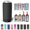 Picture of Frost Buddy Universal Can Cooler - Fits all - Stainless Steel Can Cooler for 12 oz & 16 oz Regular or Slim Cans & Bottles - Stainless Steel