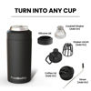 Picture of Frost Buddy Universal Can Cooler - Fits all - Stainless Steel Can Cooler for 12 oz & 16 oz Regular or Slim Cans & Bottles - Stainless Steel