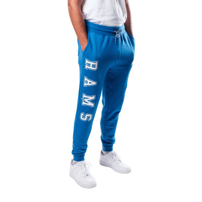Picture of Ultra Game NFL Men's Super Soft Game Day Jogger Sweatpants, Los Angeles Rams, Team Color Stripe, Medium