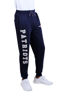 Picture of Ultra Game NFL New England Patriots Mens Active Basic Jogger Fleece Pants, Team Color Stripe, Small