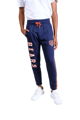 Picture of Ultra Game NFL Men's Super Soft Game Day Jogger Sweatpants, Chicago Bears, Team Color, Medium