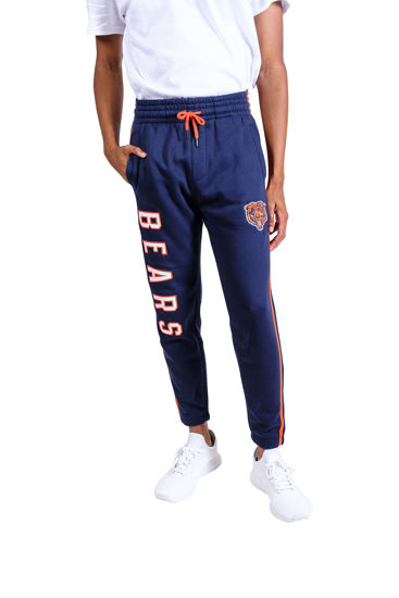 Picture of Ultra Game NFL Men's Super Soft Game Day Jogger Sweatpants, Chicago Bears, Team Color, Medium