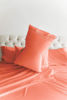 Picture of King 6 Piece Sheet Set - Breathable & Cooling Sheets - Hotel Luxury Bed Sheets - 1 Flat Sheet, 1 Fitted Sheet & 4 Pillowcases - Deep Pocket - Easy Fit - Comfy, Soft & Wrinkle Free - King Coral Sheets