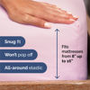 Picture of King 6 Piece Sheet Set - Breathable & Cooling Sheets - Hotel Luxury Bed Sheets - 1 Flat Sheet, 1 Fitted Sheet & 4 Pillowcases - Deep Pocket - Easy Fit, Soft & Wrinkle Free - King Light Pink Sheets
