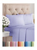Picture of Twin XL 4 Piece Sheet Set - Breathable & Cooling Sheets - Hotel Luxury Bed Sheets - 1 Flat Sheet, 1 Fitted Sheet & 2 Pillowcases - Deep Pocket - Easy Fit, Soft & Wrinkle Free - Twin XL Lavender Sheets