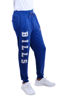 Picture of Ultra Game NFL Men's Super Soft Game Day Jogger Sweatpants, Buffalo Bills, Team Color Stripe, Small