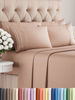 Picture of Queen 6 Piece Sheet Set - Breathable & Cooling Sheets - Hotel Luxury Bed Sheets - 1 Flat Sheet, 1 Fitted Sheet & 4 Pillowcases - Deep Pocket - Easy Fit, Soft & Wrinkle Free - Queen Mauve Sheets
