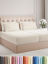 Picture of Split King 7 Piece Sheet Set - Breathable & Cooling Sheets - Hotel Luxury Bed Sheets - 1 Flat Sheet, 2 Fitted Sheets & 4 Pillowcases - Easy Fit, Soft & Wrinkle Free - Split King Beige Stripes Sheets
