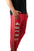 Picture of Ultra Game NFL San Francisco 49ers Mens Active Basic Jogger Fleece Pants, Team Color 18, Large