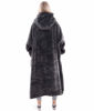 Picture of Waitu Wearable Blanket Sweatshirt Gifts for Women and Men, Warm and Cozy Giant Blanket Hoodie, Thick Flannel Blanket with Sleeves and Giant Pocket - Dark Gray