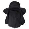 Picture of Sun Hats for Men Women Fishing Hat UPF 50+ Breathable Wide Brim Summer UV Protection Hat with Face Cover & Neck Flap