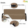 Picture of Easy-Going Futon Sofa Slipcover Reversible Sofa Cover Armless Futon Cover Furniture Protector Couch Cover Water Resistant Pets, Kids, Children, Dog, Cat (Futon, Camel/Ivory)