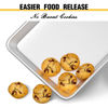 Picture of Commercial Quality Baking Sheet Pan Set, Natural Aluminum Cookie Sheet, Umite Chef Warp Resistant Nonstick Baker's Half Sheet Pan, Large Thick Cookie Tray Pans for Baking, Roasting(2 Pack, 18X13Inch)