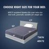 Picture of yescool Weighted Blanket for Adults (20 lbs, 48" x 72", Grey) Cooling Heavy Blanket for Sleeping Perfect for 140-160 lbs, Twin Size Breathable Blanket with Premium Glass Bead, Machine Washable