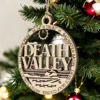 Picture of Death Valley National Park Handcrafted Wood Christmas Ornament - 3" Laser Cut Souvenir with Desert Scene