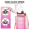 Picture of Enerbone 24 oz Water Bottle, Leakproof BPA & Toxic Free, Motivational Water Bottle with Times to Drink and Straw, Fitness Sports Water Bottle with Strap for Office, Gym, Outdoor Sports