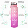 Picture of Enerbone Water Bottle, Leakproof BPA & Toxic Free, Motivational Water Bottle with Times to Drink and Straw, Fitness Sports Water Bottle with Strap for Office, Gym, Outdoor Sports