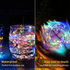 Picture of Brightown 12 Pack Multi-Color Fairy Lights Battery Operated String Lights - 7ft 20 LED Waterproof Short Micro Firefly Lights for Christmas Decor, DIY Craft, Wedding Table Centerpieces, Flowers