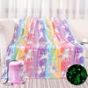 Picture of LIFEYJ Glow in The Dark Blanket Unicorns Gifts for Girls, Soft Blanket 3 4 5 6 7 8 9 10 Year Old Girl Gifts, Toddler Girls Toys Age 6-8, Gifts for Girls for Birthday Gifts, 50"x60"