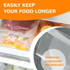 Picture of Wevac 8” x 150’ Food Vacuum Seal Roll Keeper with Cutter, Ideal Vacuum Sealer Bags for Food Saver, BPA Free, Commercial Grade, Great for Storage, Meal prep and Sous Vide (8" x 150')
