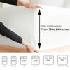 Picture of Extra Deep Twin XL Sheet Set - 4 Piece Breathable & Cooling Sheets - Hotel Luxury Bed Sheets Set - Easy Fit - Soft, Wrinkle Free & Comfy Sheets Set - Antique White Sheet Set w/Extra Deep Pockets