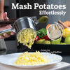 Picture of PriorityChef Large 15oz Potato Ricer With 3 Discs, Heavy Duty Stainless Steel Potato Ricer for Mashed Potatoes, Potato Masher, Press and Ricer Kitchen Tool, Olive Green