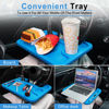 Picture of JUSTTOP Car Steering Wheel Desk, Travel Car Accessories, Car Stand Trays for Eating, Multipurpose Car Steering Wheel Desk Tray Table(Blue)