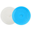 Picture of V-TOP Tub Stopper 2 Pack, 6 inches Large Silicone Drain Plug Hair Stopper Flat Suction Cover for Kitchen Bathroom and Laundry
